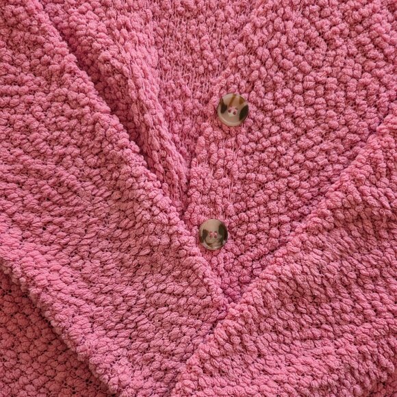 Pink Super Soft Cardigan Size XL - Picture 4 of 8